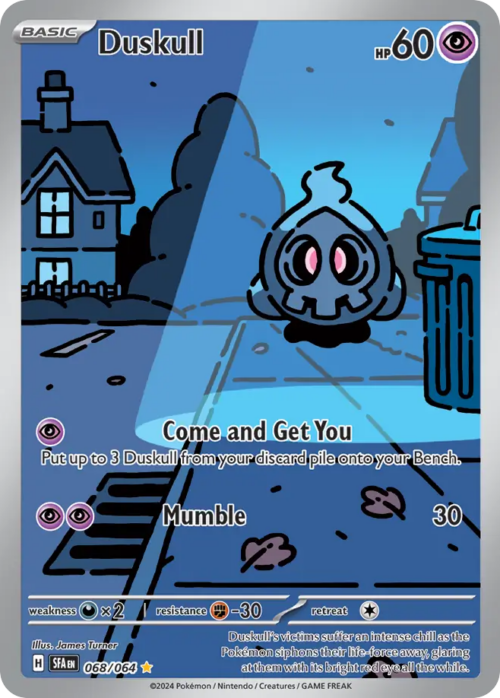 Duskull - 068/064 - Illustration Rare ENG